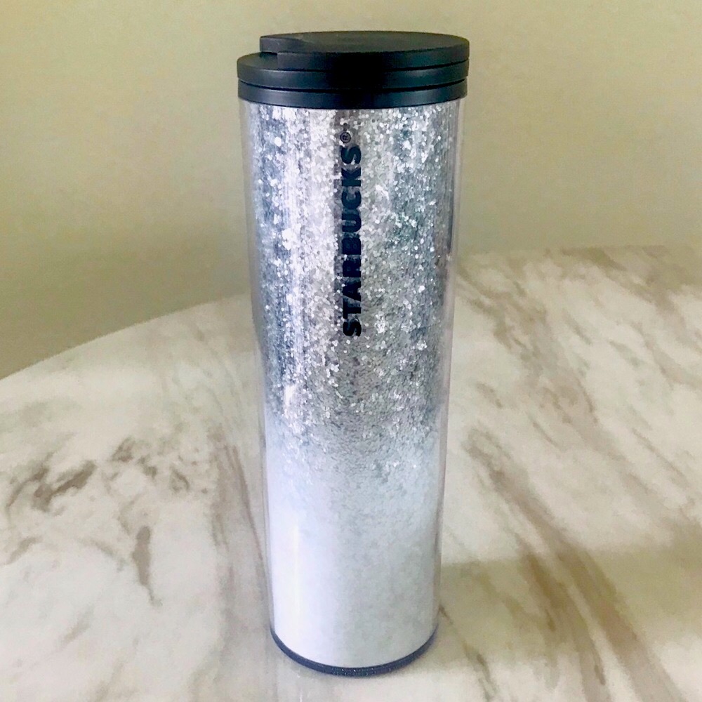 Starbucks Silver Sparkle Tumbler